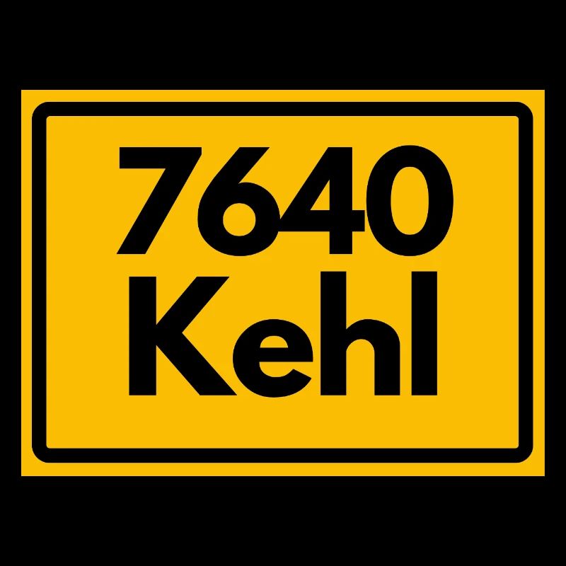 ANCIEN CODE POSTAL RETRO 7640 KEHL HEIMATSTOLZ