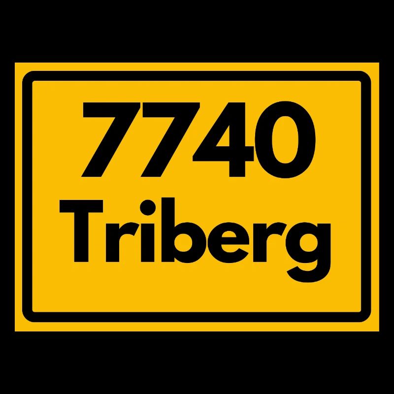 ANCIEN CODE POSTAL RÉTRO 7740 TRIBERG HEIMAT