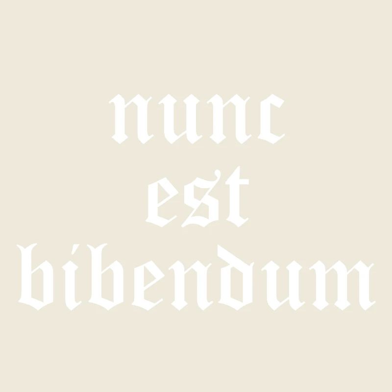 Nunc Est Bibendum