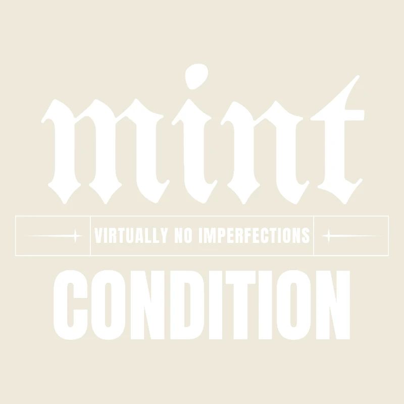 Logo vintage en parfait état
