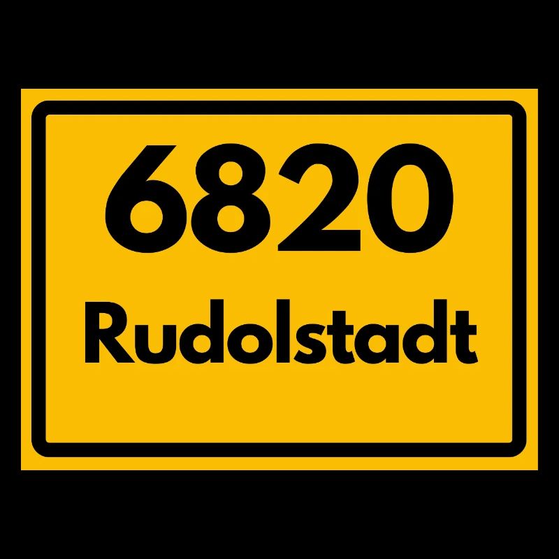 Alte Postleitzahl 6820 Rudolstadt, PLZ 