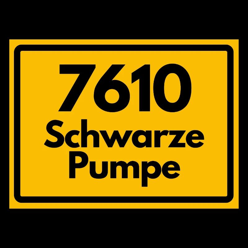 ALTE POSTLEITZAHL PLZ, 7610 SCHWARZE PUMPE