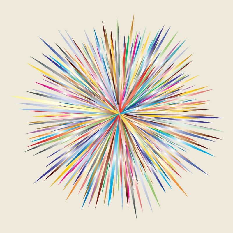 Color Explosion Colorful Gift Gift Idea