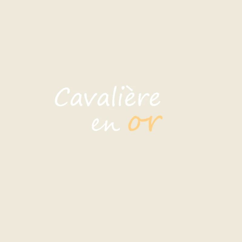 Cavalière en or