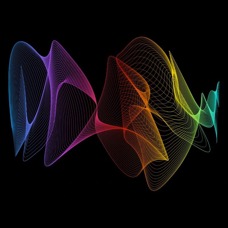 Lignes abstraites Design 01