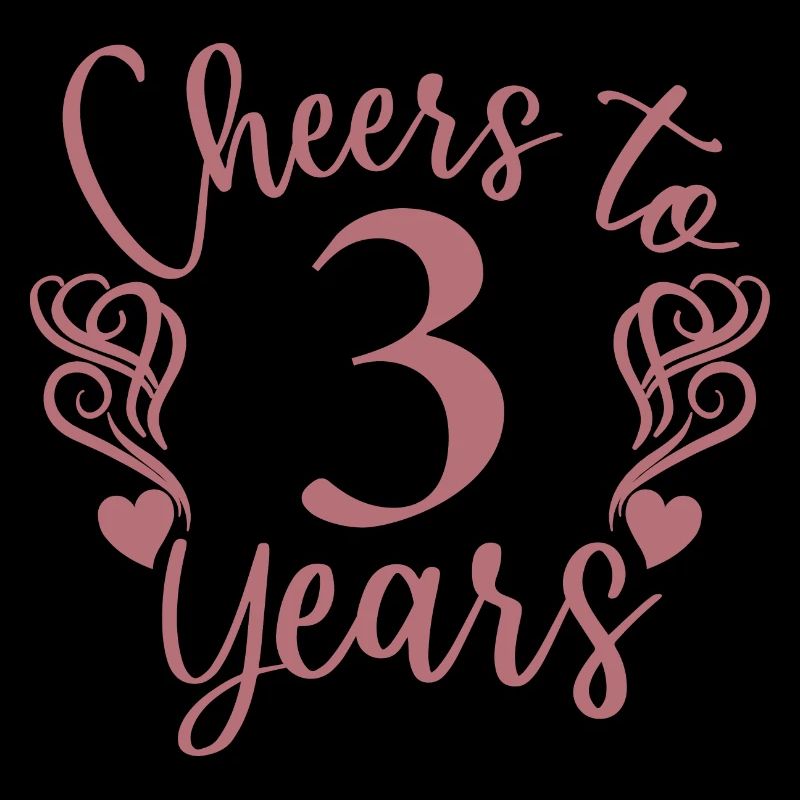 Vive le 3e anniversaire de 3e anniversaire