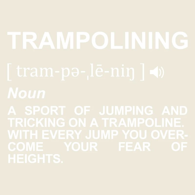 Trampoline Jumping Signification