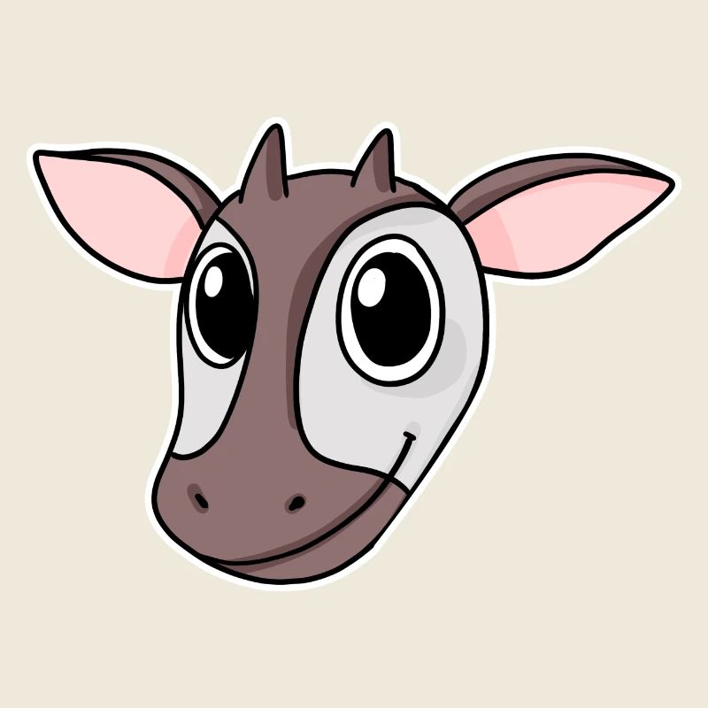 Okapi Waldgiraffe Kopf Motiv Tier