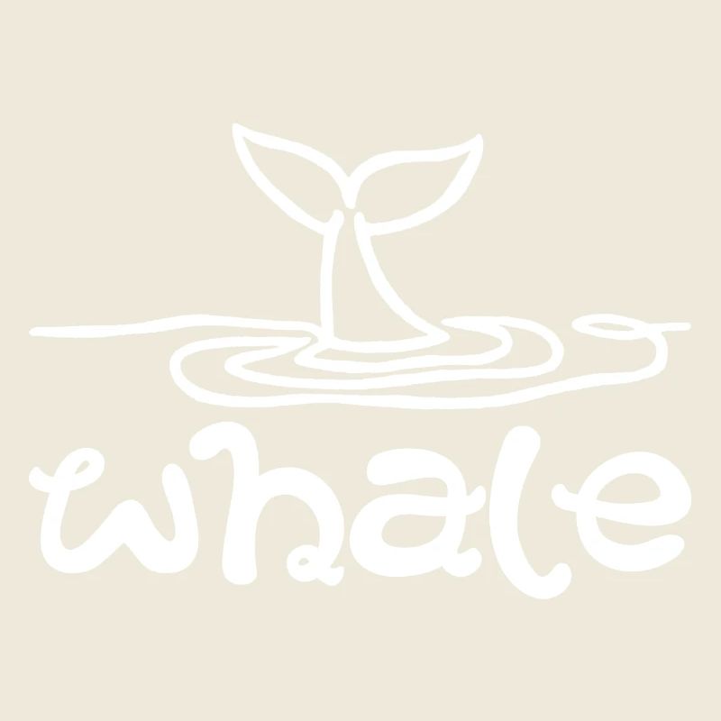 La queue de la baleine (blanc)