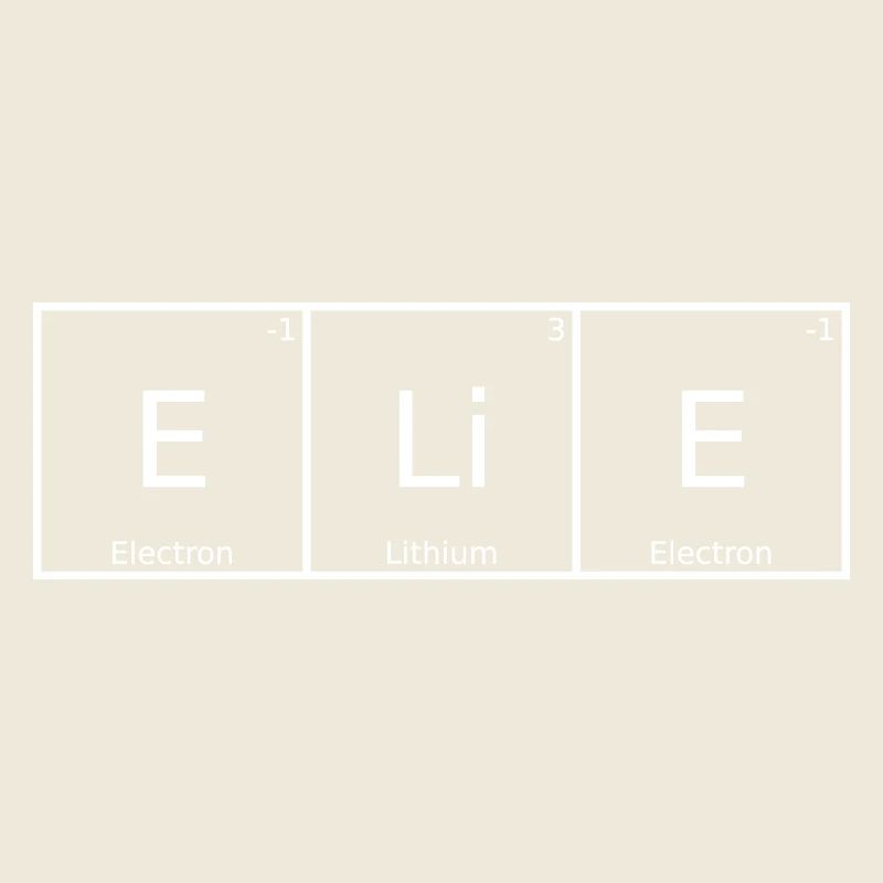 Elie Name First Name Chemistry Periodic Table Elements