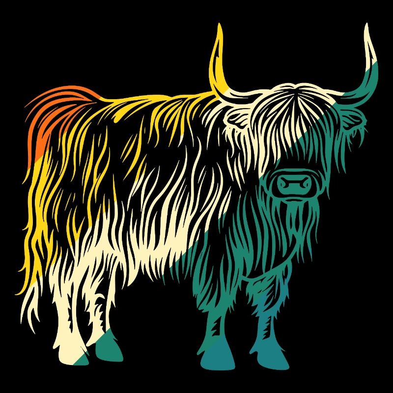 Cow Cattle Highland Cattle