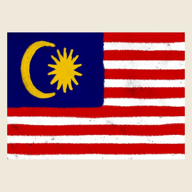 Drapeau de la Malaisie