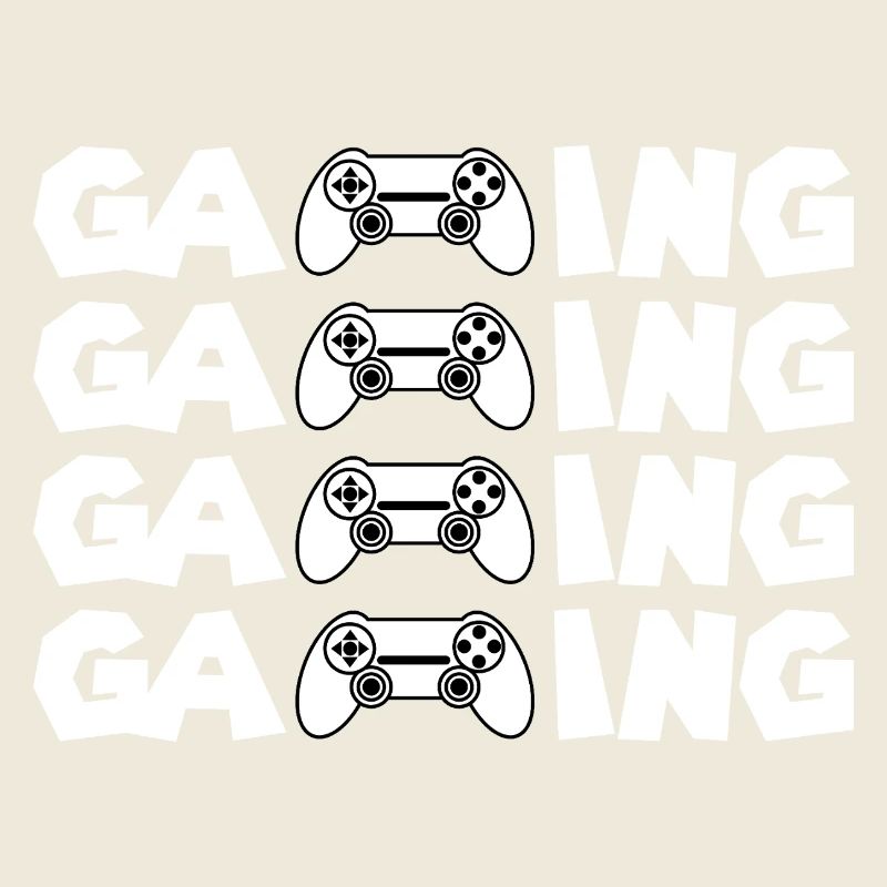 Modèle de manette de glyphes de jeu