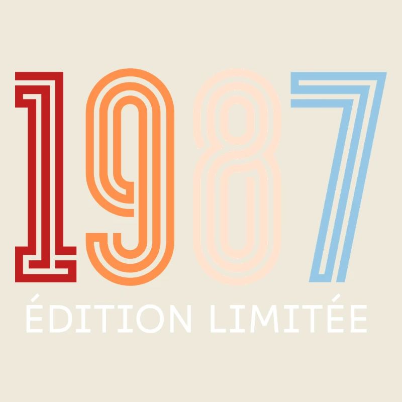 1987 édition limitée vintage