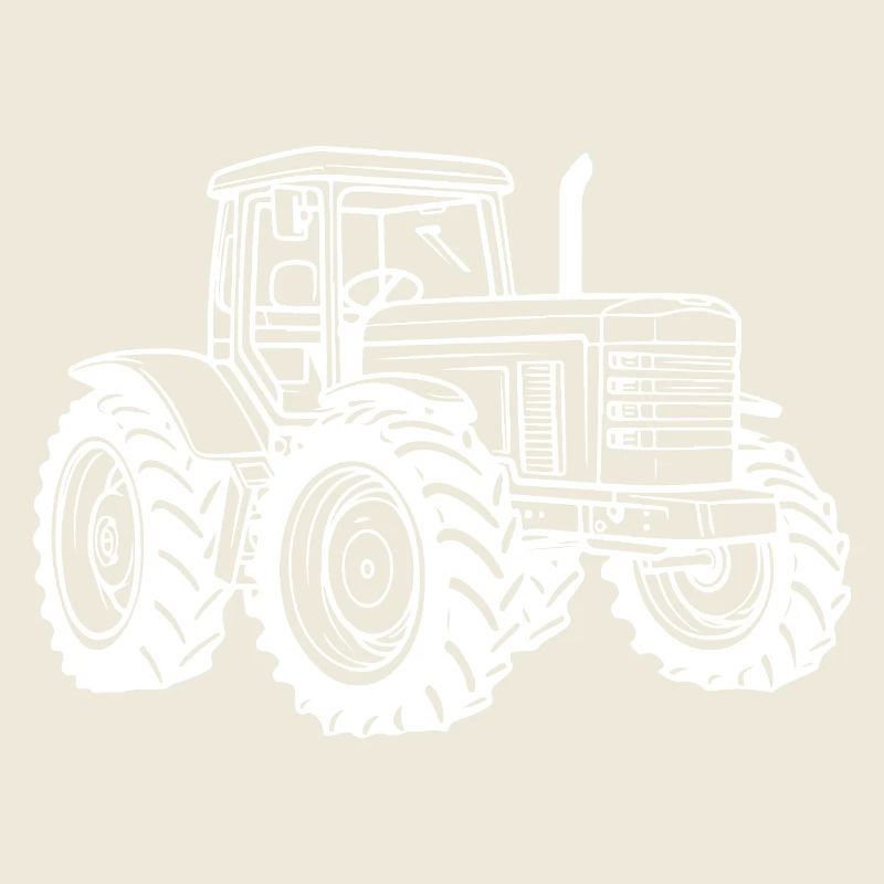 Traktor Symbol Bauer