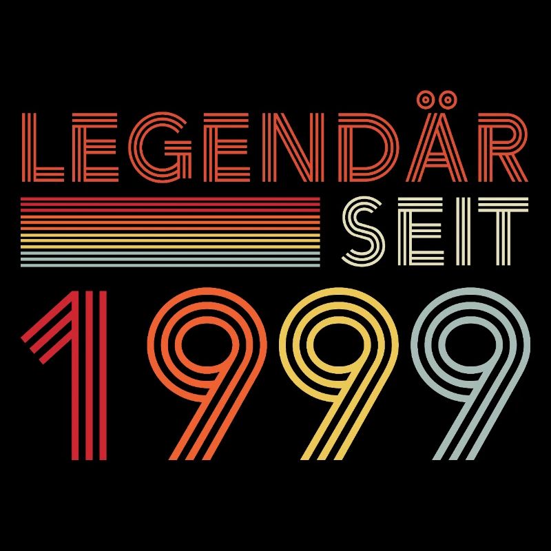 Legendary Since 1999 Man Birthday