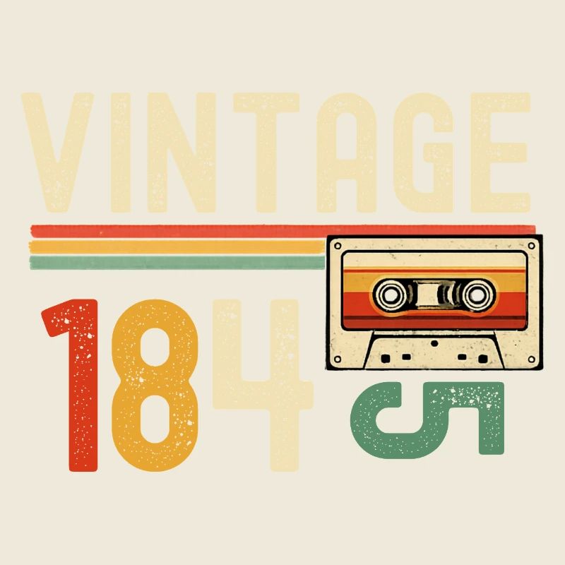 Vintage 1845 Cassette