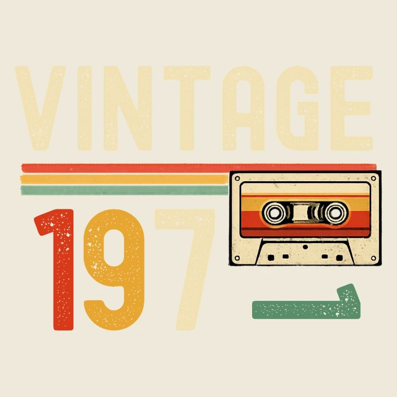 Vintage-Kassette aus den 70ern