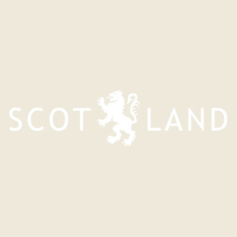 White Scotland Lion Rampant