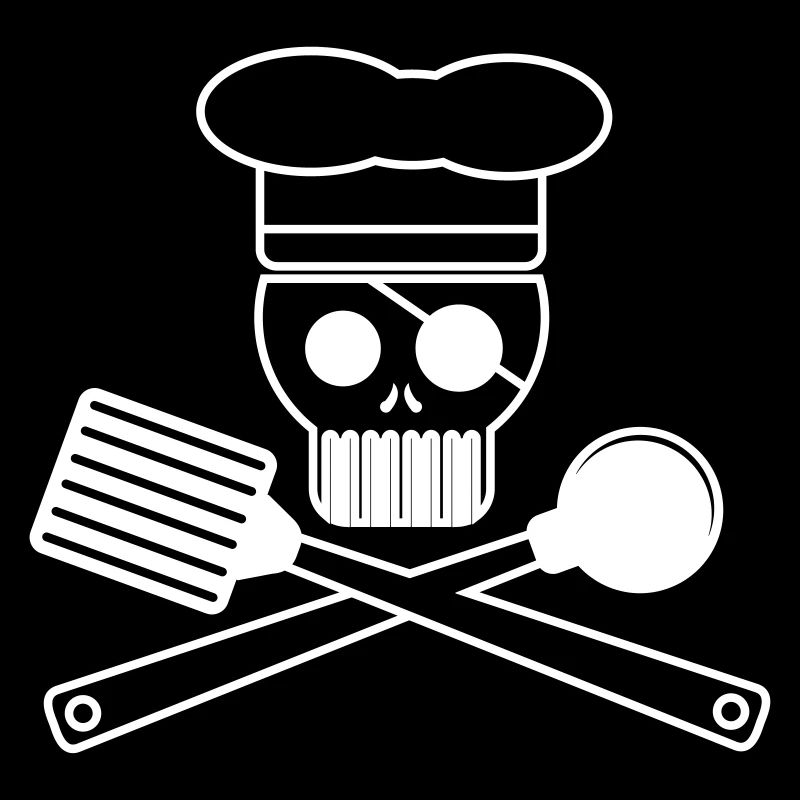 Kitchen-Piraten-T-Shirts, Pullover und Accessoires