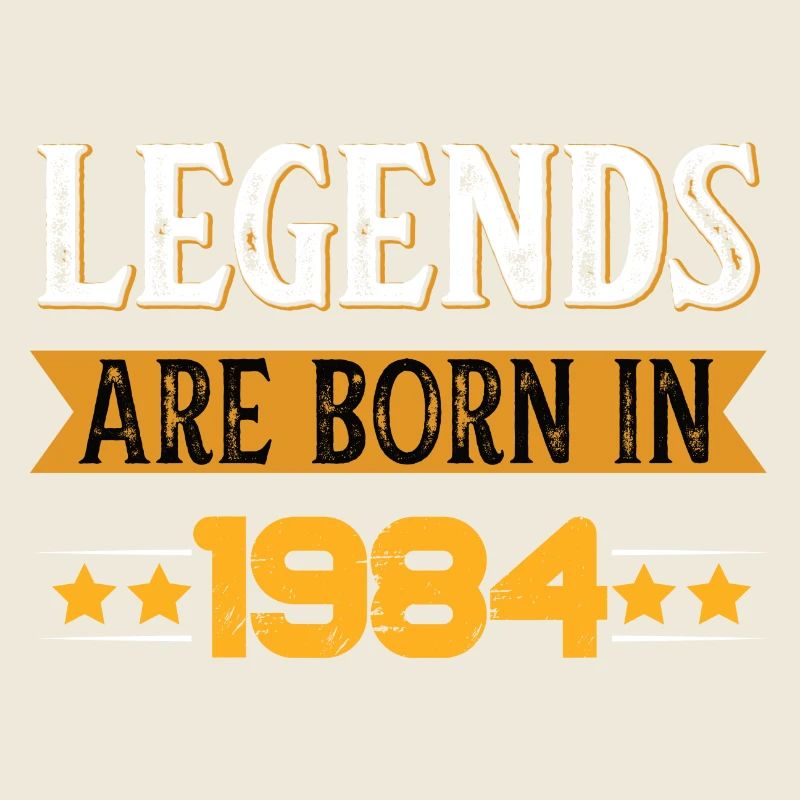 Légendes depuis 1984 Thème de l’anniversaire