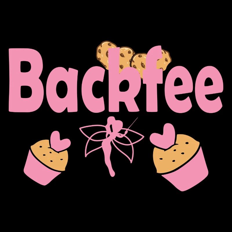 Motif de backfee avec biscuits et fée