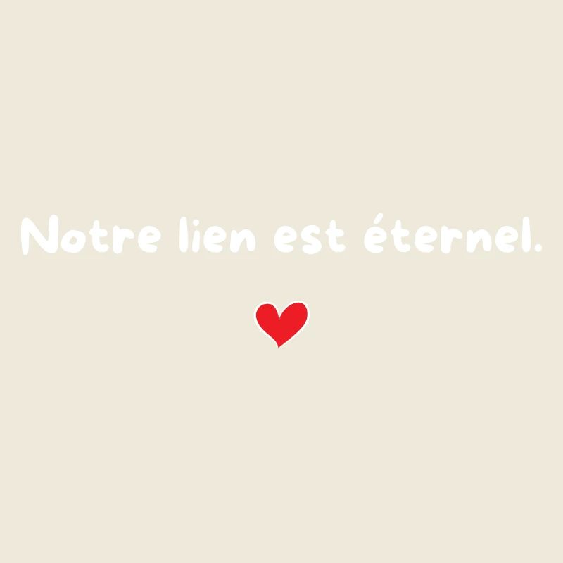 Our bond is eternal - gift idea for couples