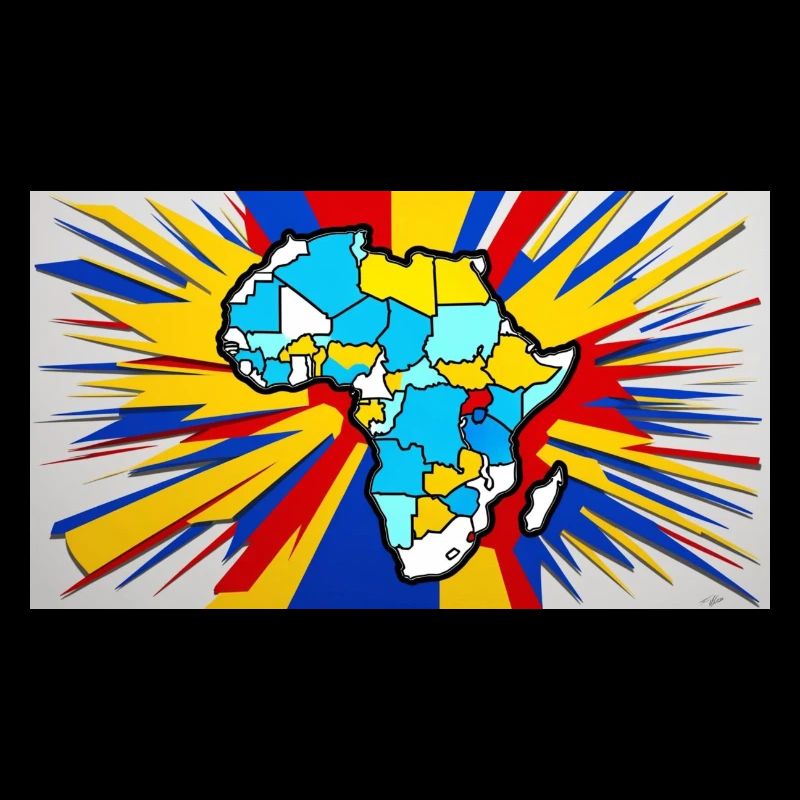Farbe Afrikas