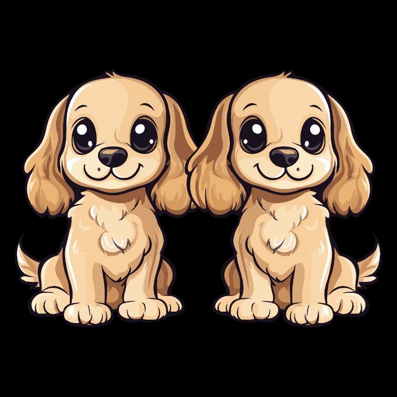 Cocker Spaniel Chien Bande dessinée