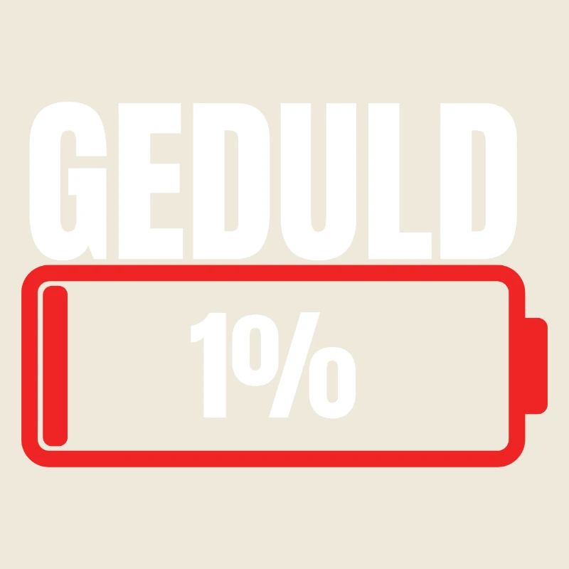 Patience 1% battery empty