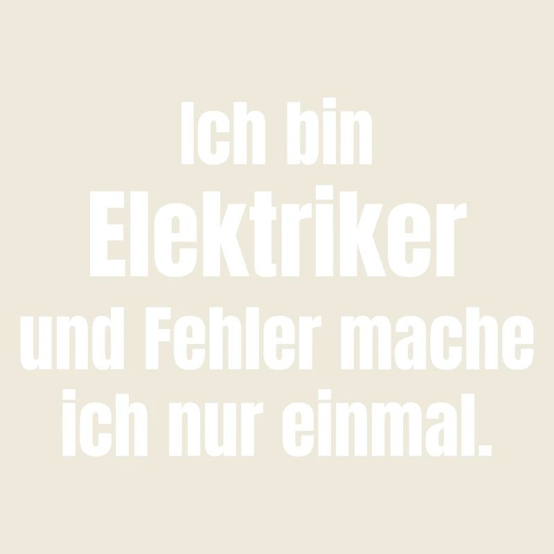 Ich bin Elektriker – Fehler mache ich