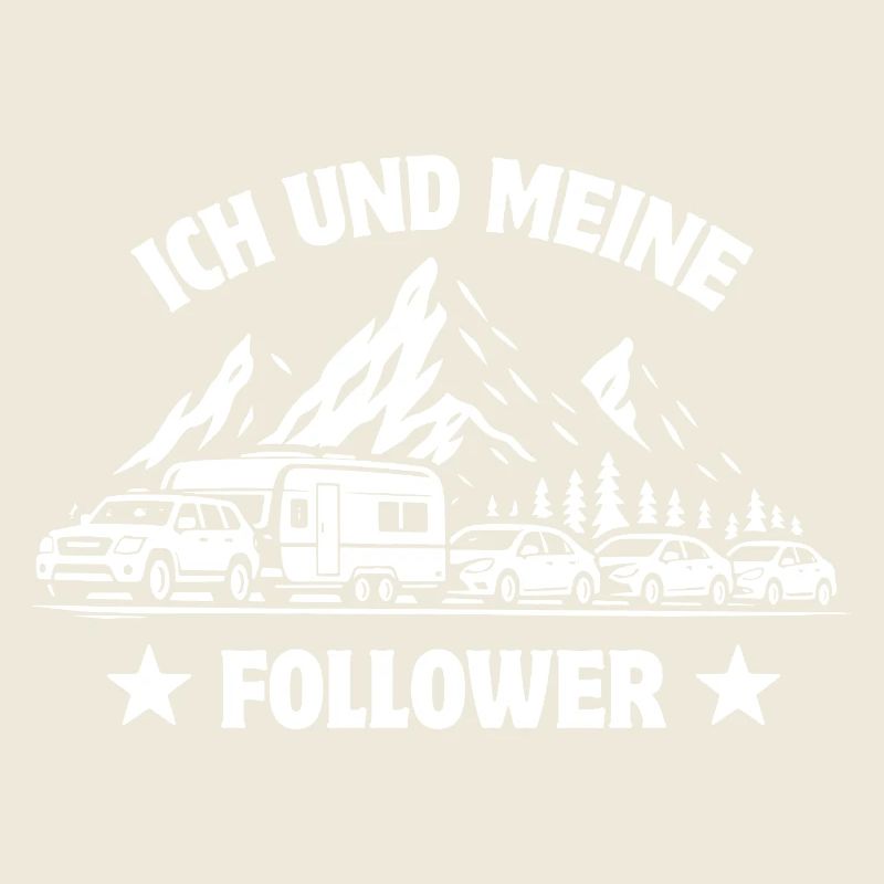 Me and my followers - Caravan - Traffic jam