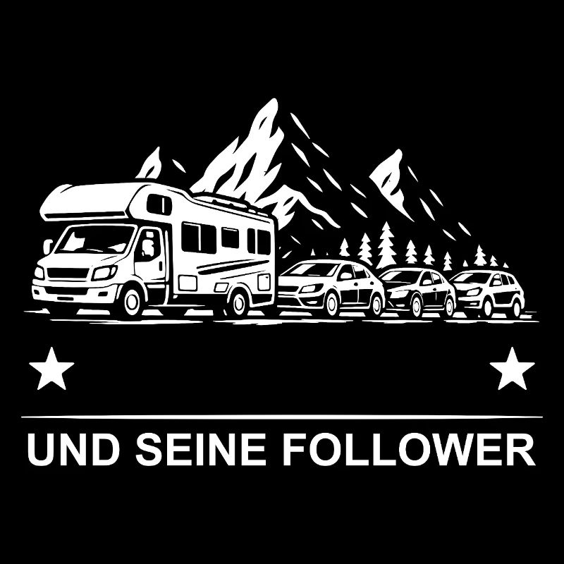 Bergroute mit Followers