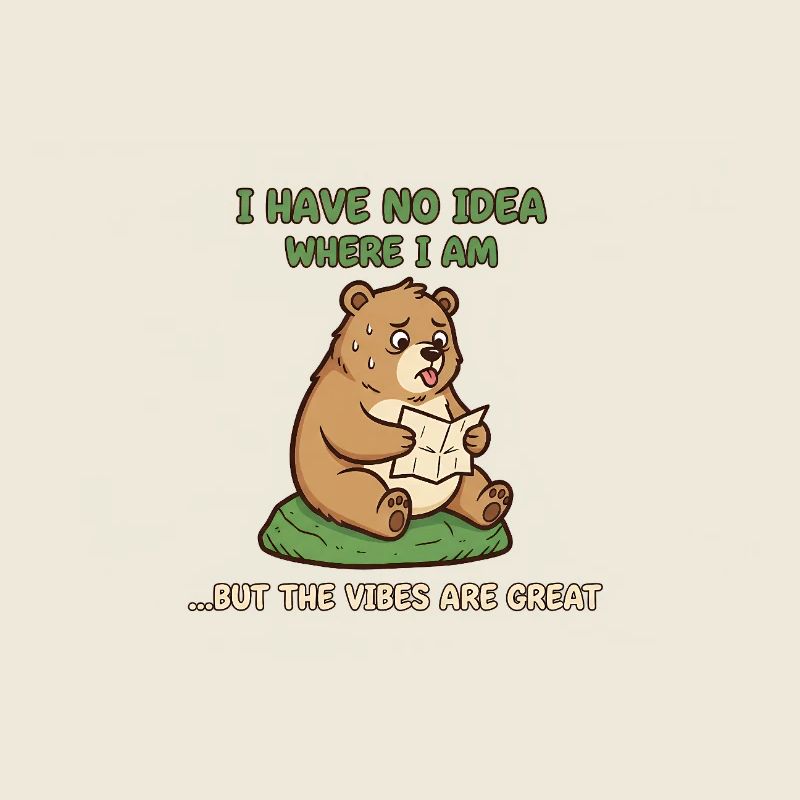 Lost Bear Vibes Reading Map