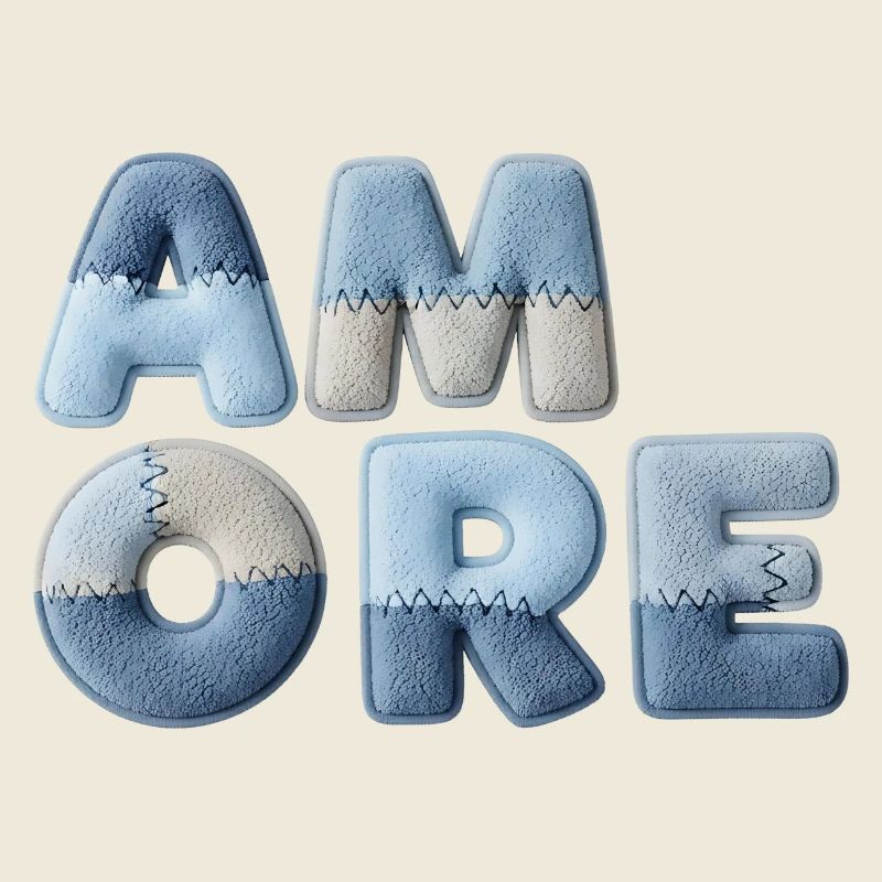 Patchwork Amore romantisches Geschenk für Partner