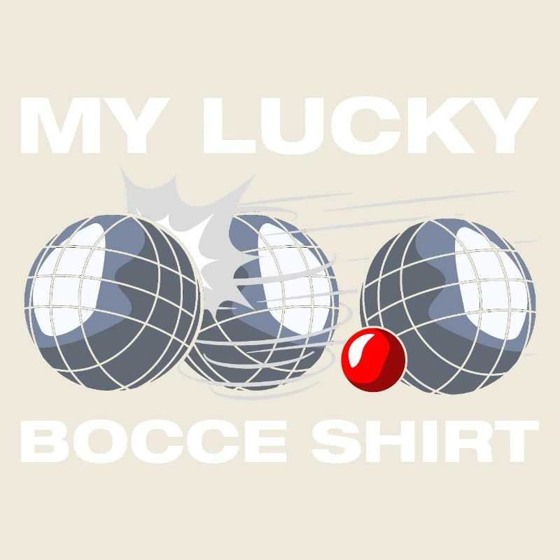 Mon joueur chanceux de bocce pétane boule