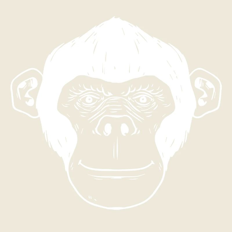 Affe Schimpanse Affengesicht Geschenk Affen