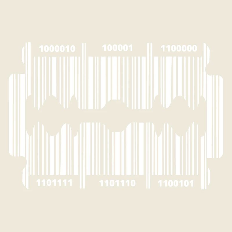 Lame de rasoir avec code