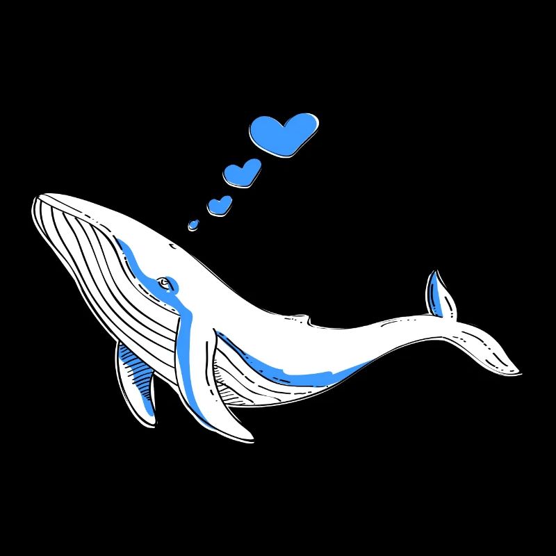 Cool Whale Fish - Whale - Whale Fish