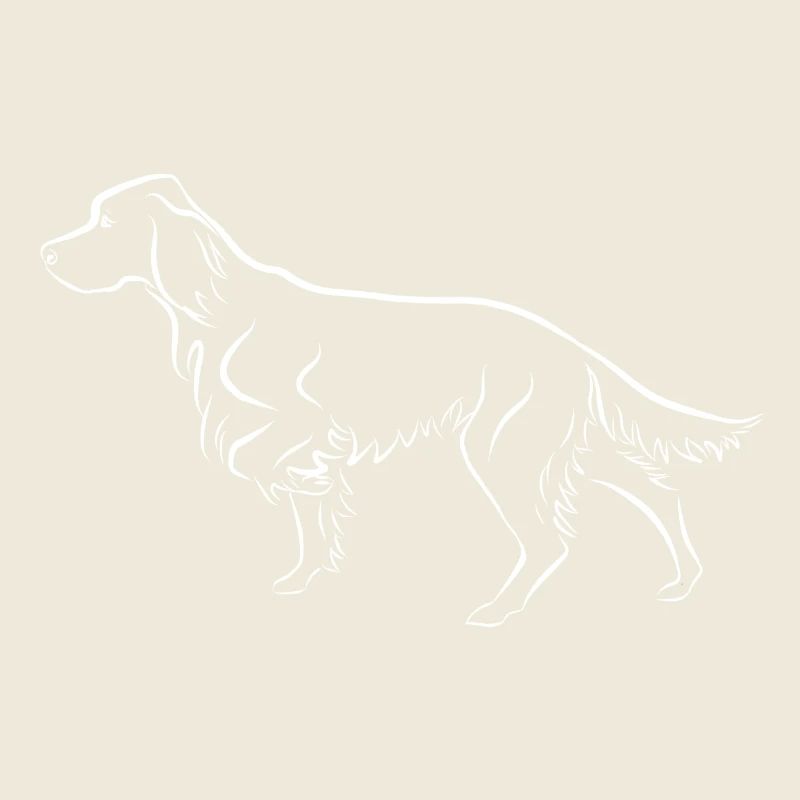 Setter above