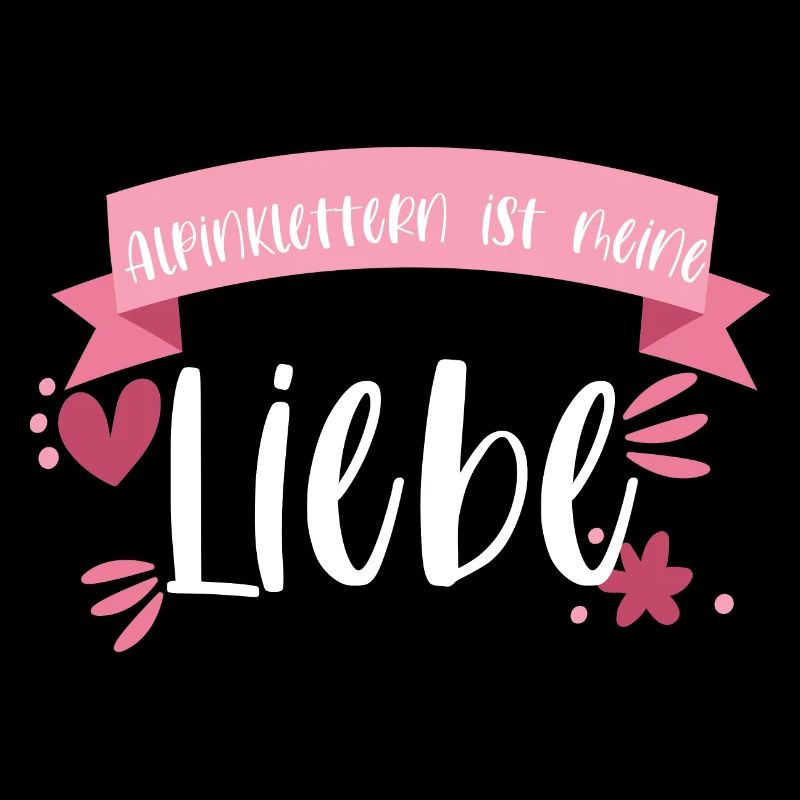 Klettern Alpinklettern Liebe Berge Geschenk