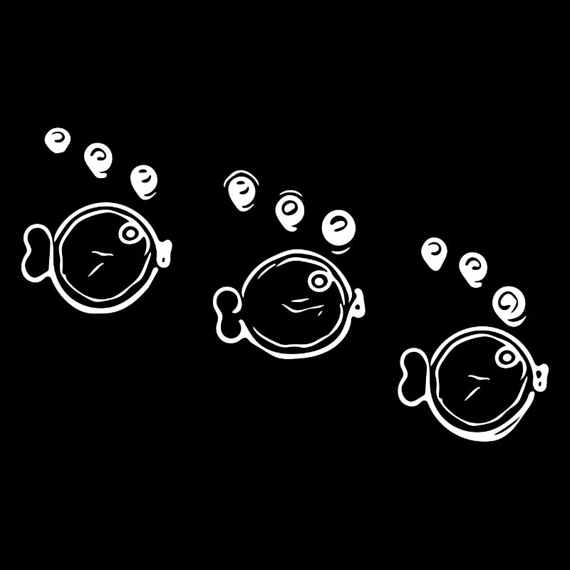 Trois drôles de bancs de poissons en formation