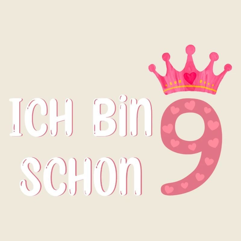 Ich bin schon 9