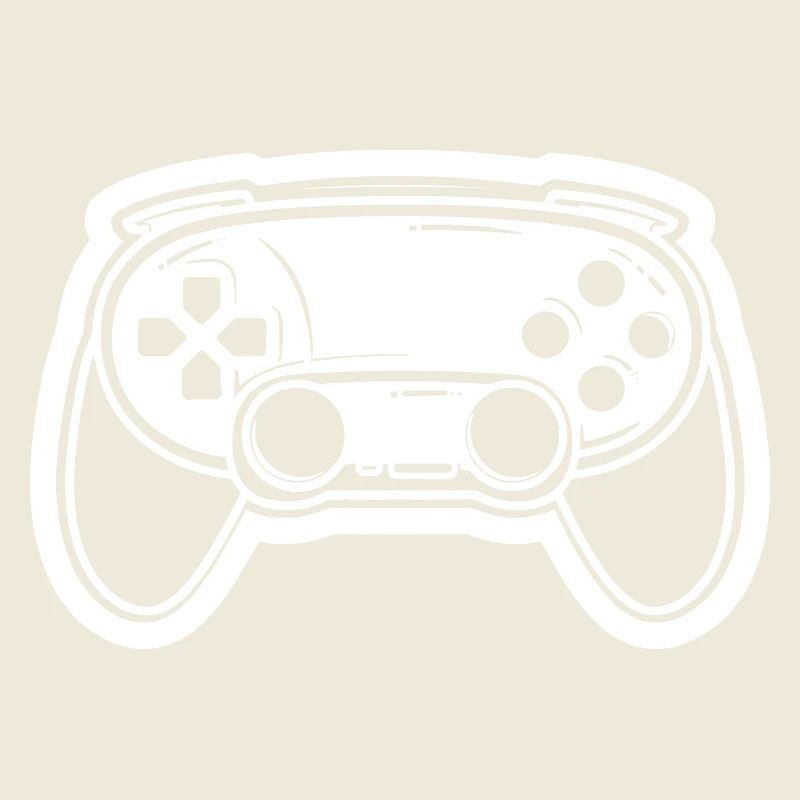 Dessin de manette de jeu vidéo