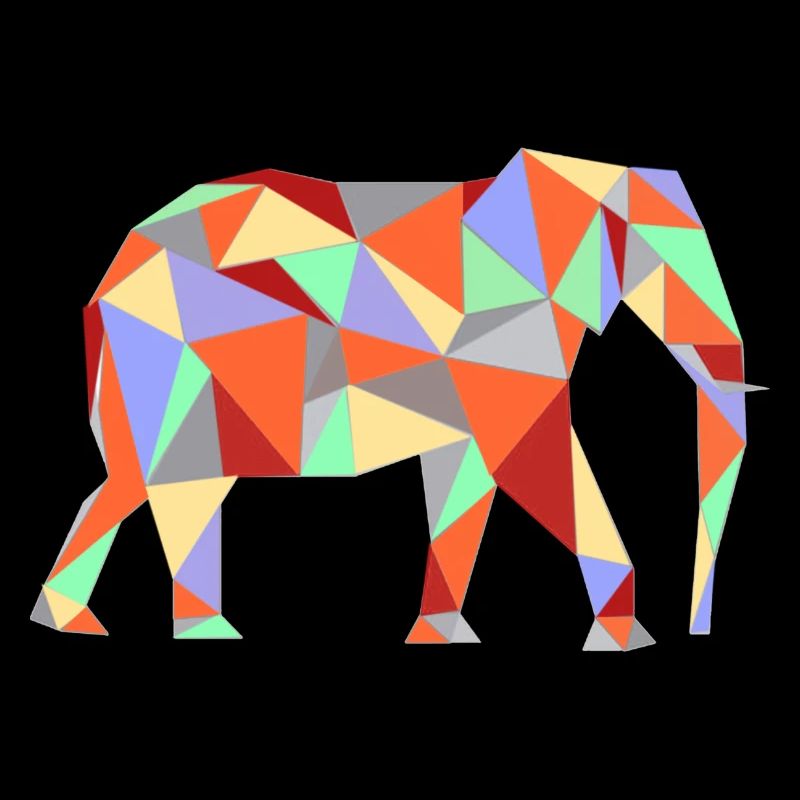 Elephant Geometric