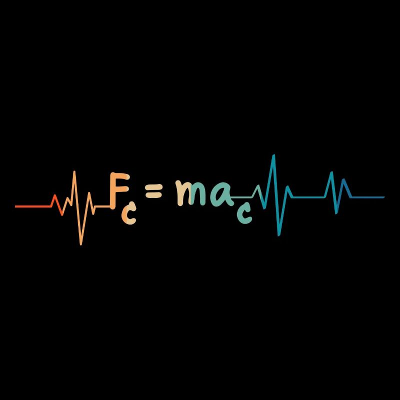 Battement de coeur rétro formule mathématique