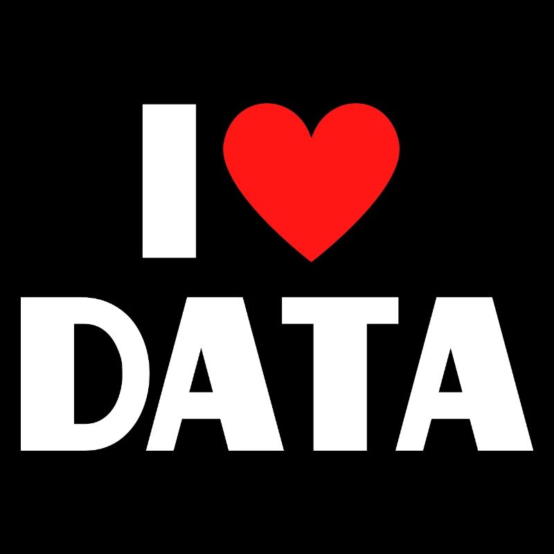 Ich liebe Daten Lustiger Computer Nerd Spruch