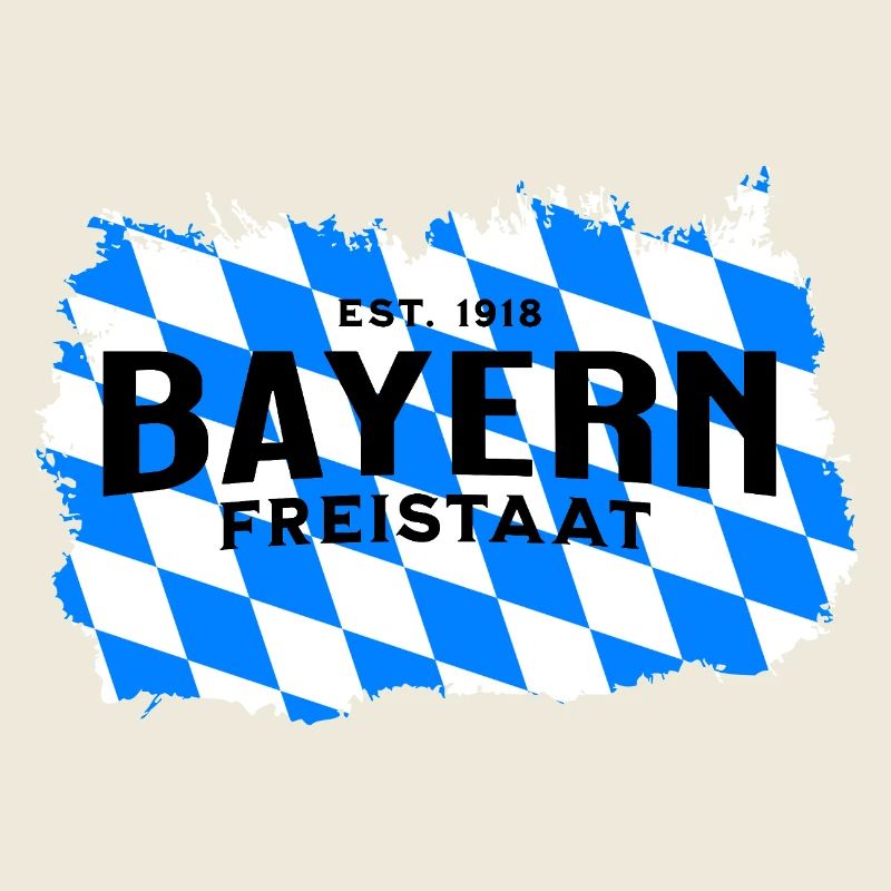 État libre de Bavière – Conception du drapeau en diamant