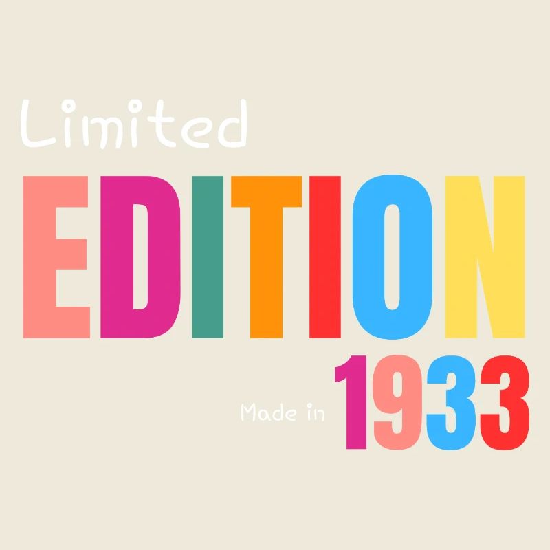 Limitierte Auflage Hergestellt 1933