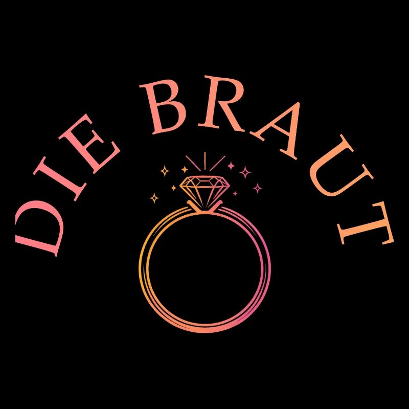 Die Braut - Ring - personalisierbar
